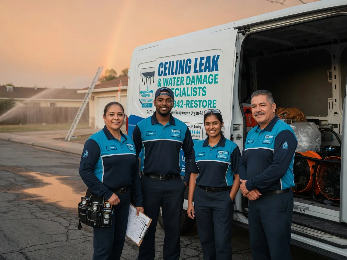 Ceiling Leak Cleanup company in Emmons, MN