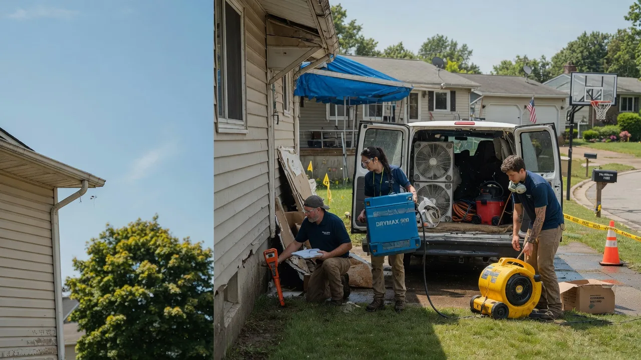 Ceiling Leak Cleanup in Emmons, MN near me