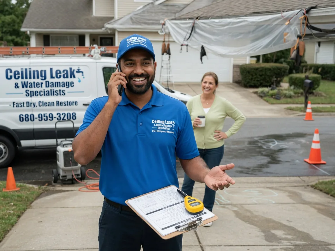 Ceiling Leak Cleanup Emmons, MN FAQs